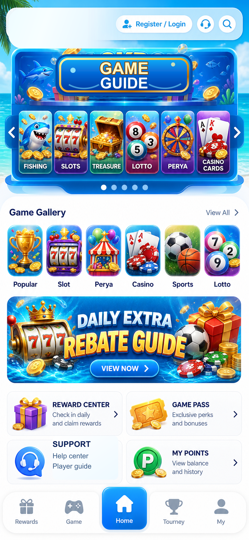 OKGames mobile game gallery visual
